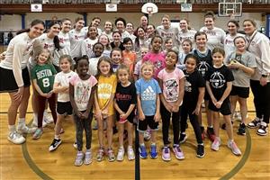 Bates Womens Bball clinic yr 2