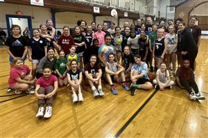 Bates Womens Bball clinic